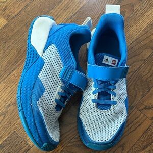 adidas Kids Blue and White Athletic Sneakers